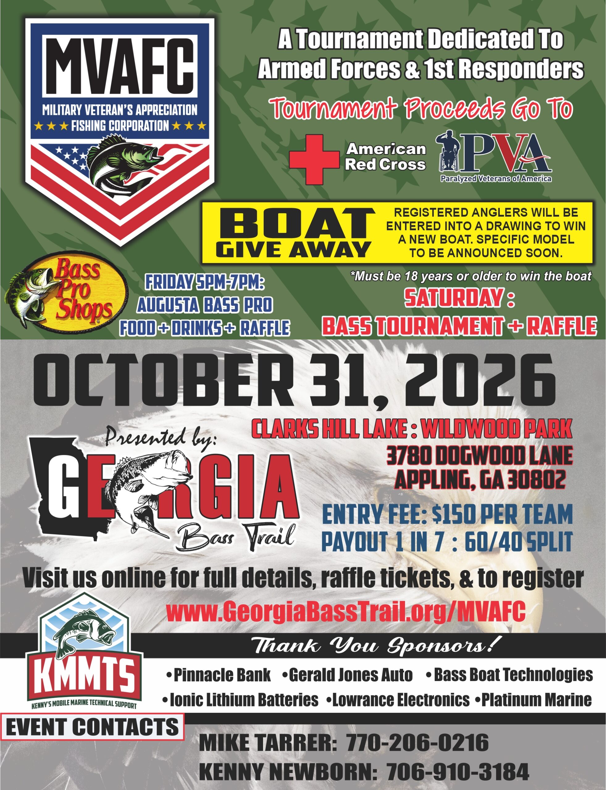 Military Veterans Appreciation Bass Tournament