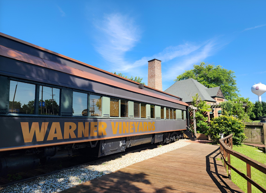 Image of Warner Vineyards Train Car AirBnB