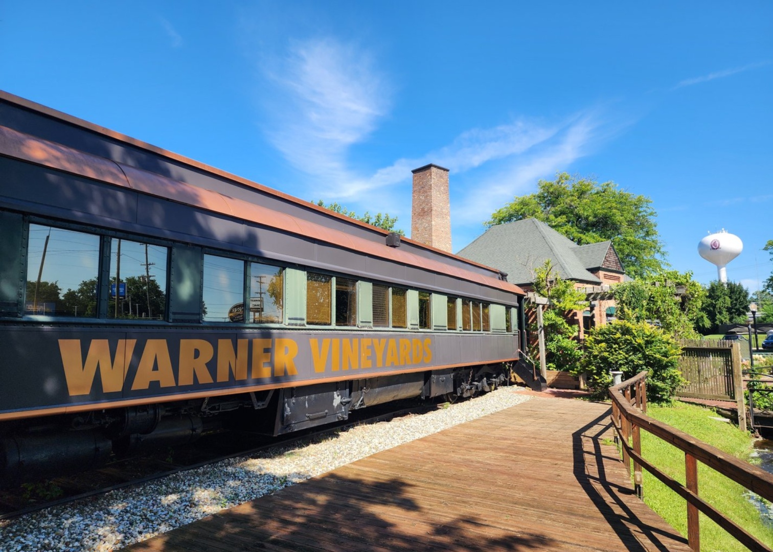 Image of Warner Vineyards Train Car AirBnB