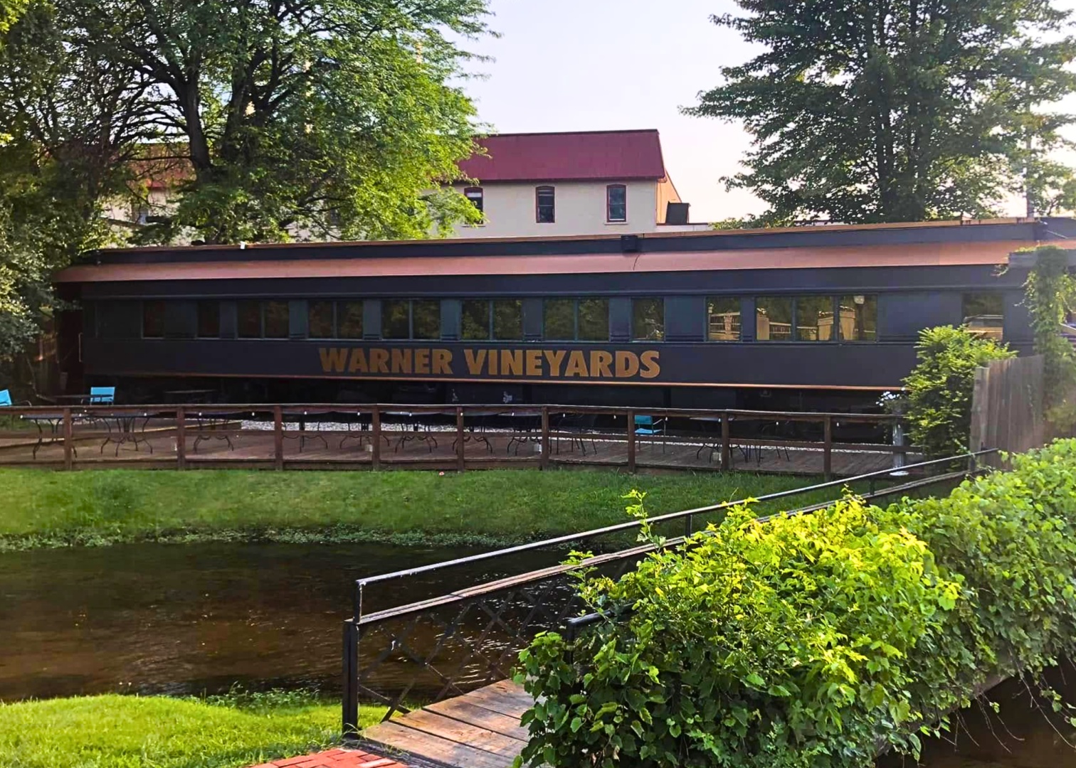 Image of Warner Vineyards Train Car AirBnB