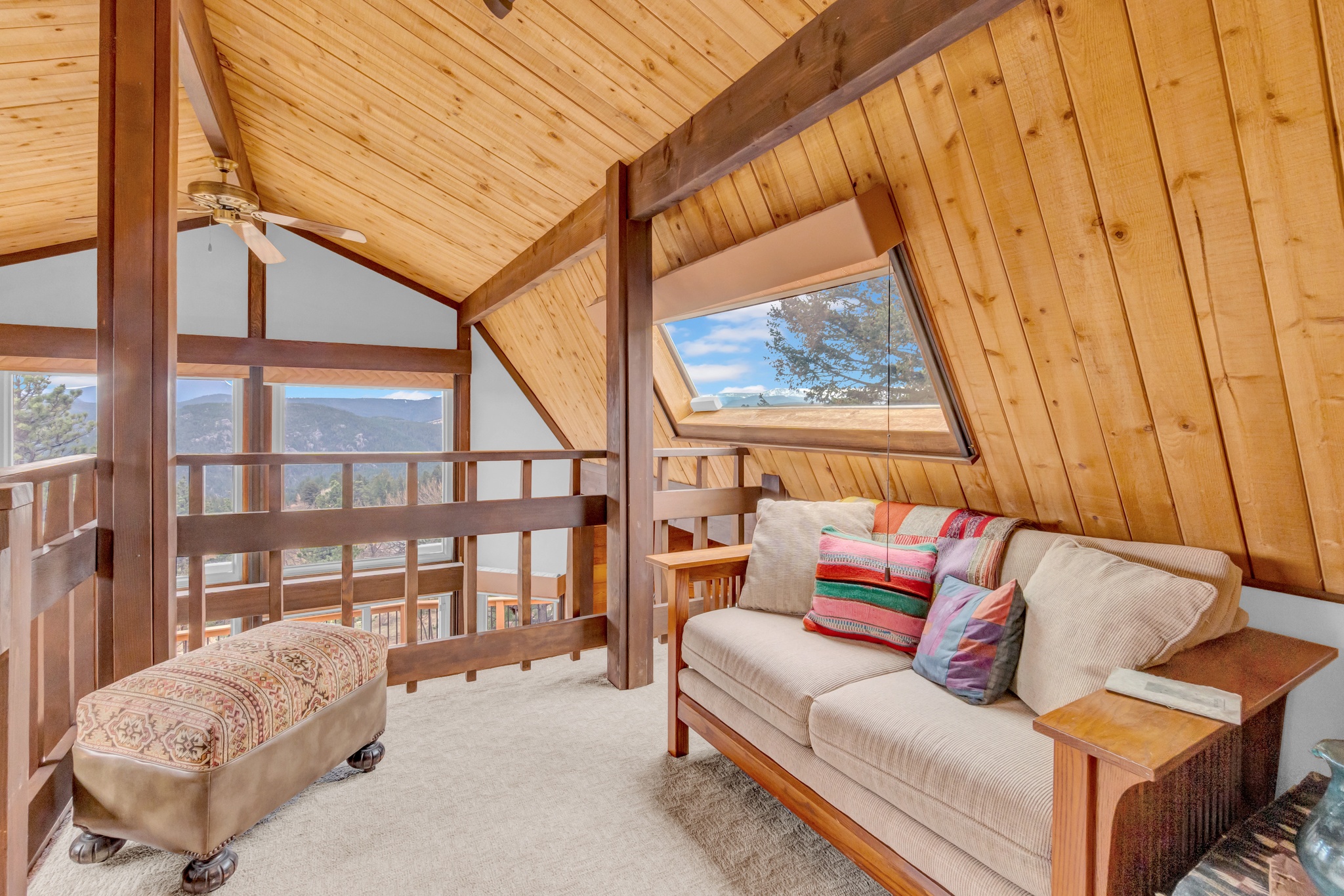 Image of South Peak Retreat: Secluded Mountain Living Above the City