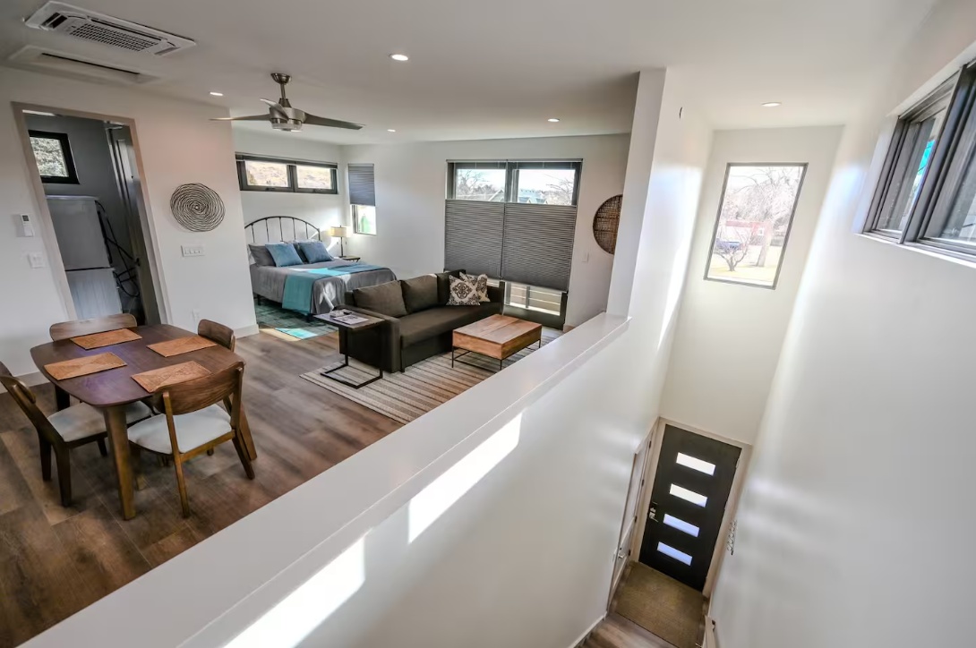 Image of Golden home with studio apartment