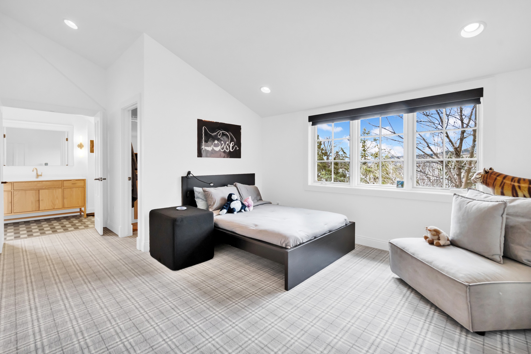 Image of West-Side Retreat: Architectural Warmth Meets Foothill Serenity