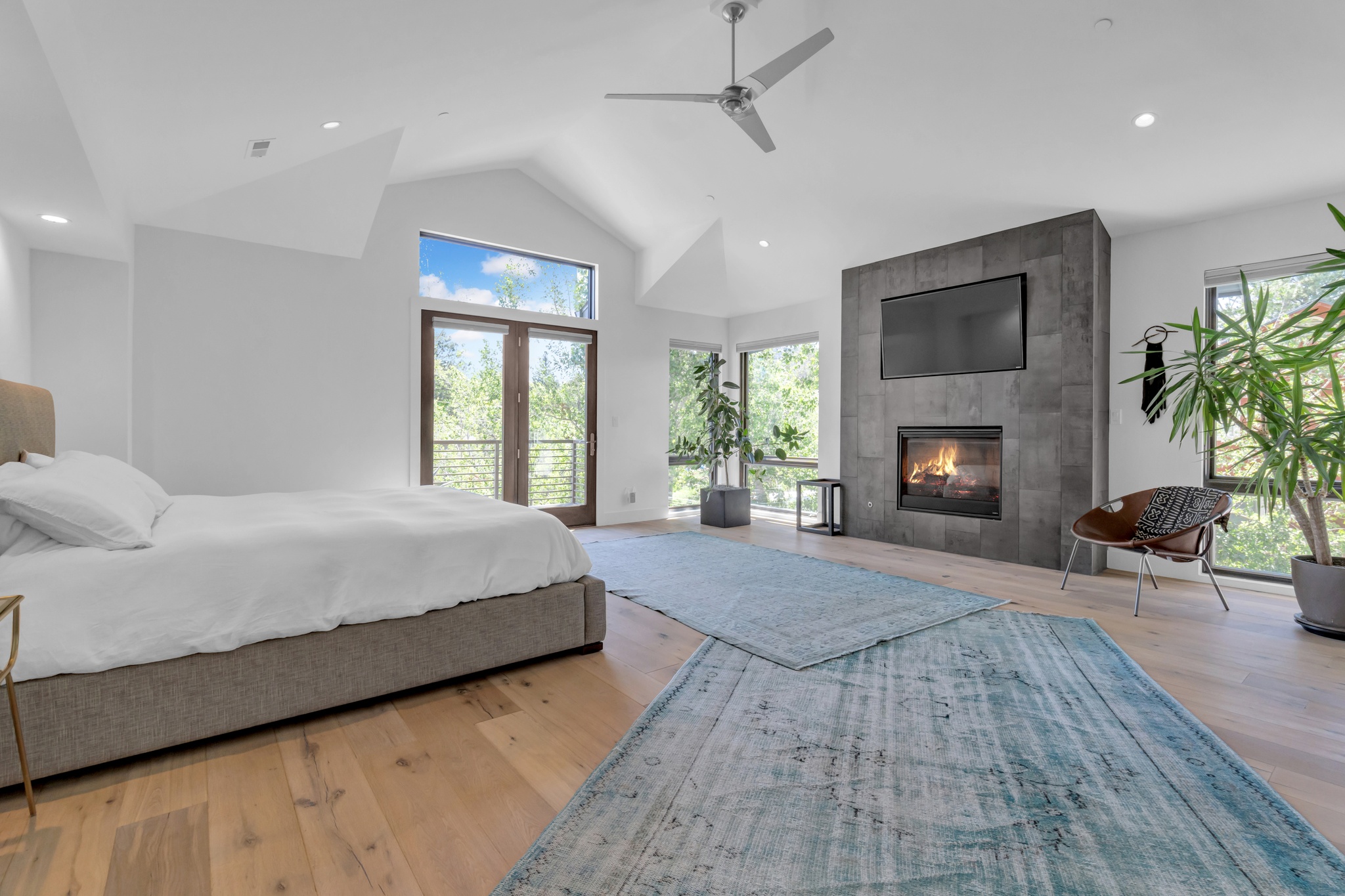 Image of Serene Orchard Avenue Sanctuary with Modern Boulder Charm