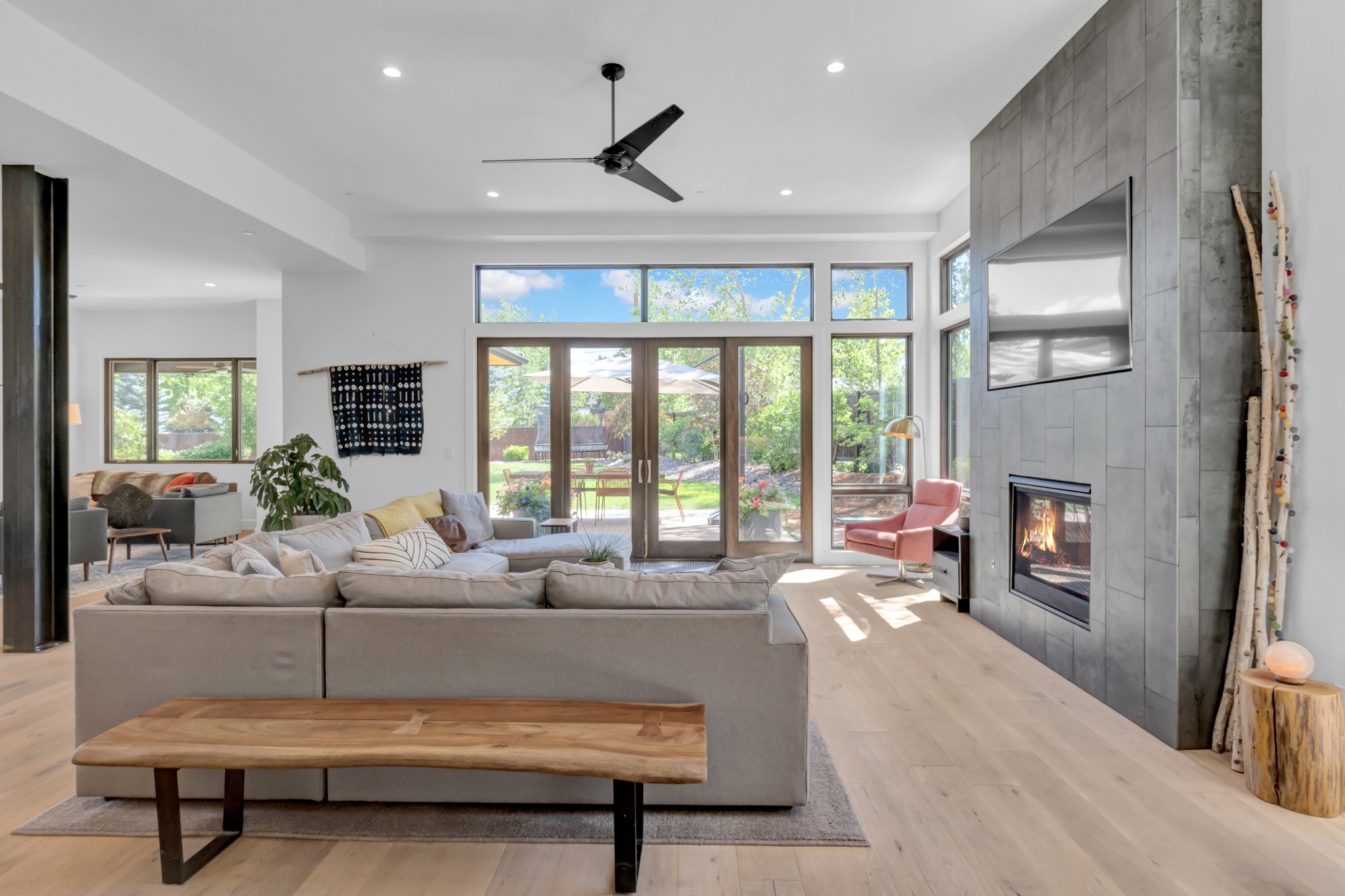 Image of Serene Orchard Avenue Sanctuary with Modern Boulder Charm