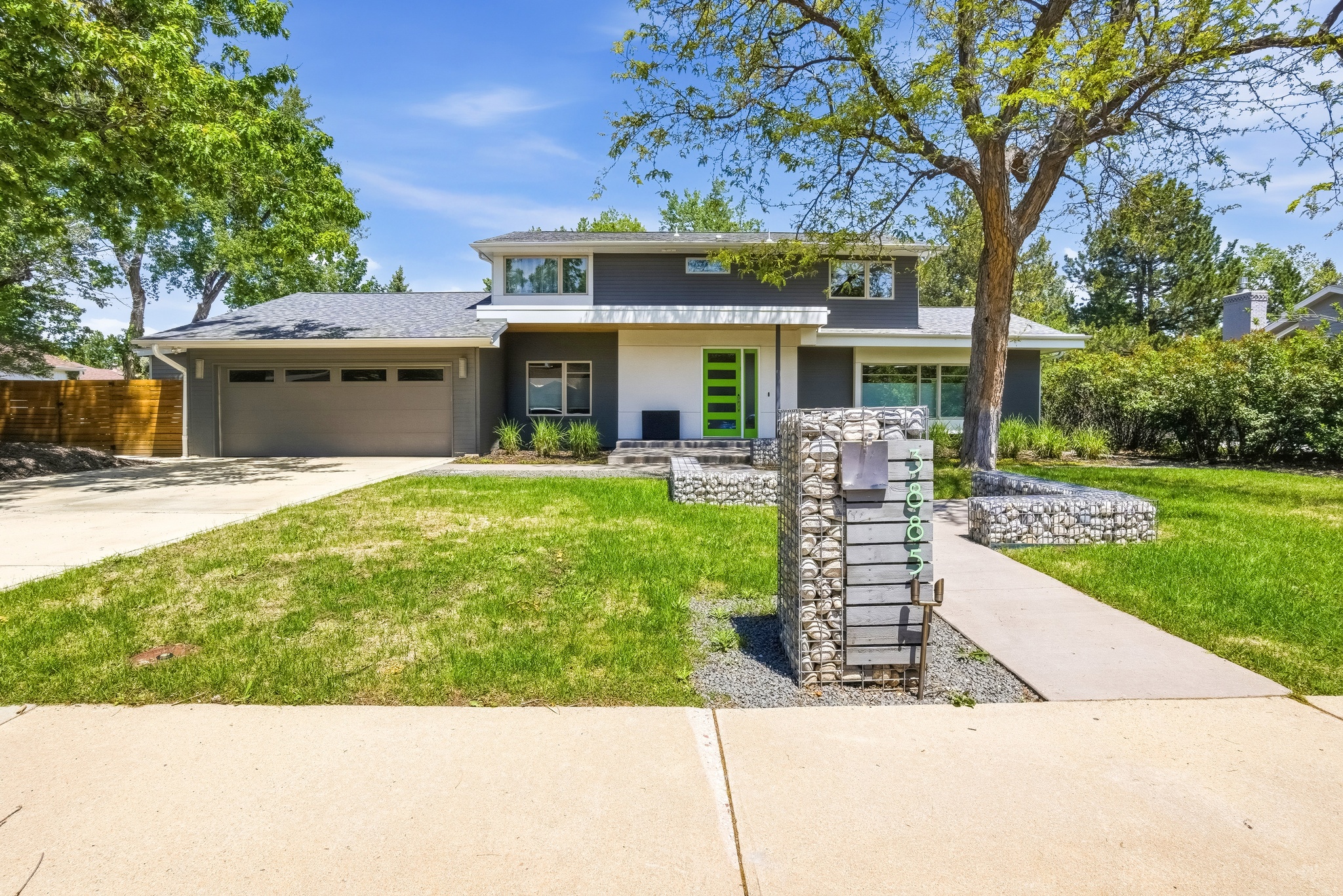 Image of Contemporary Haven with Serene Boulder Living