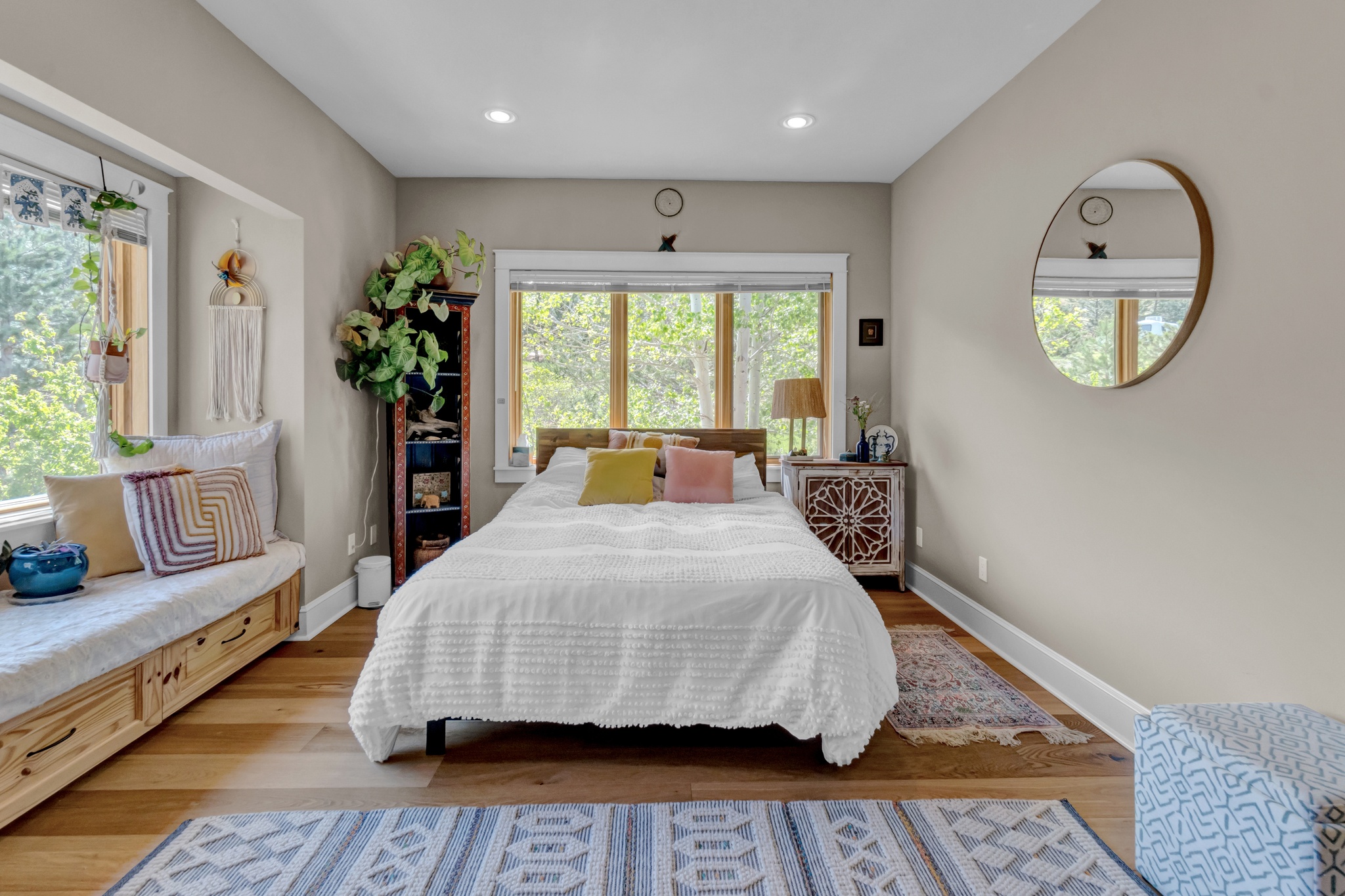 Image of Mountain Serenity with Bohemian Style