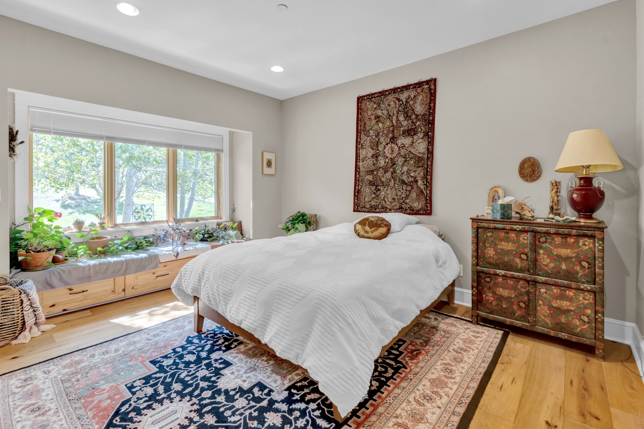 Image of Mountain Serenity with Bohemian Style