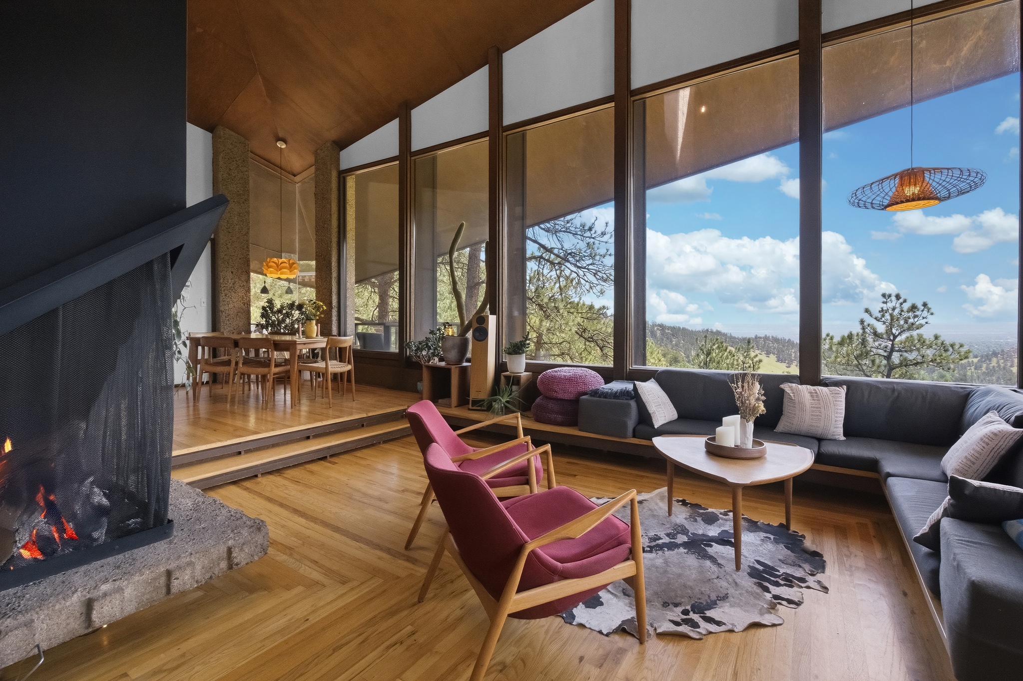 Image of Mid-Century Mountain Retreat