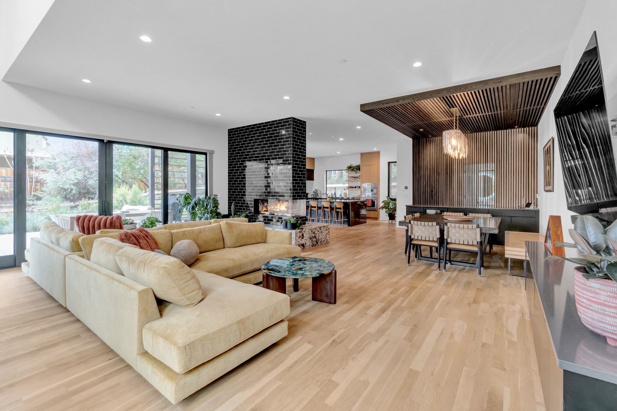 Image of Contemporary Retreat with Elevated Boulder Living