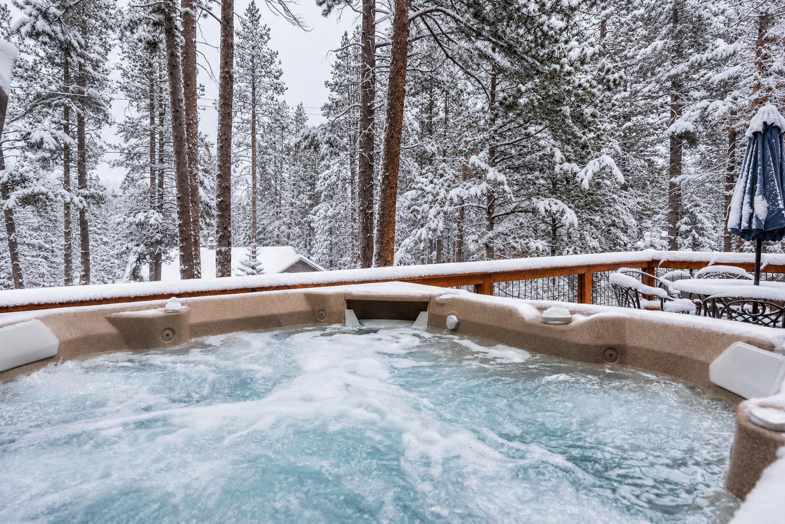 Image of Tahoe Donner Creek Side Retreat with Hot Tub