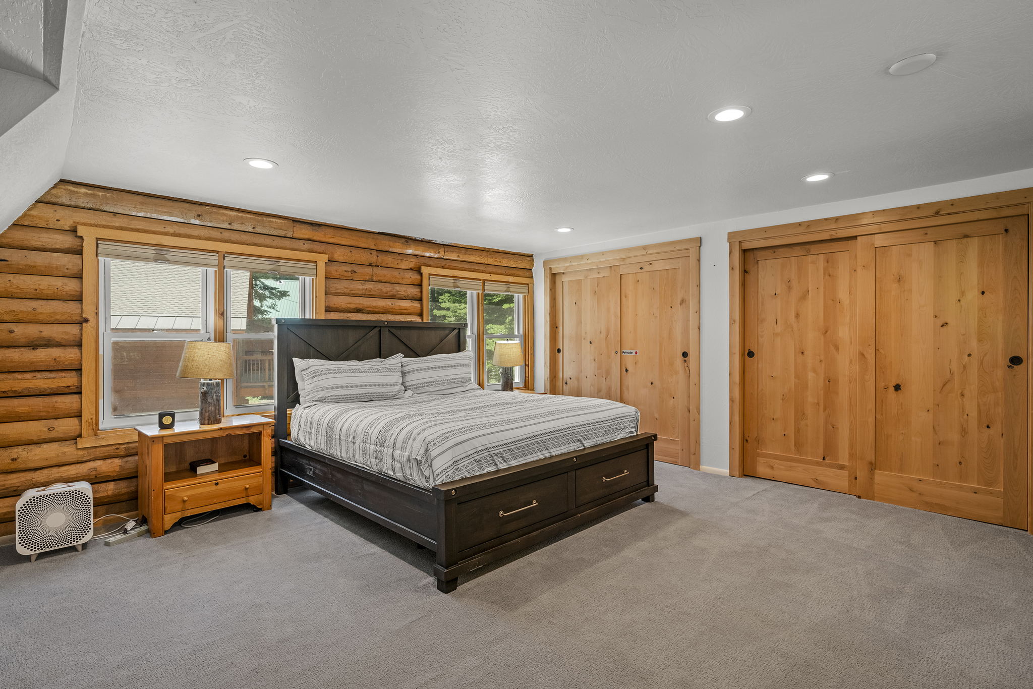 Image of Tahoe Donner Log Cabin with Private Hot Tub